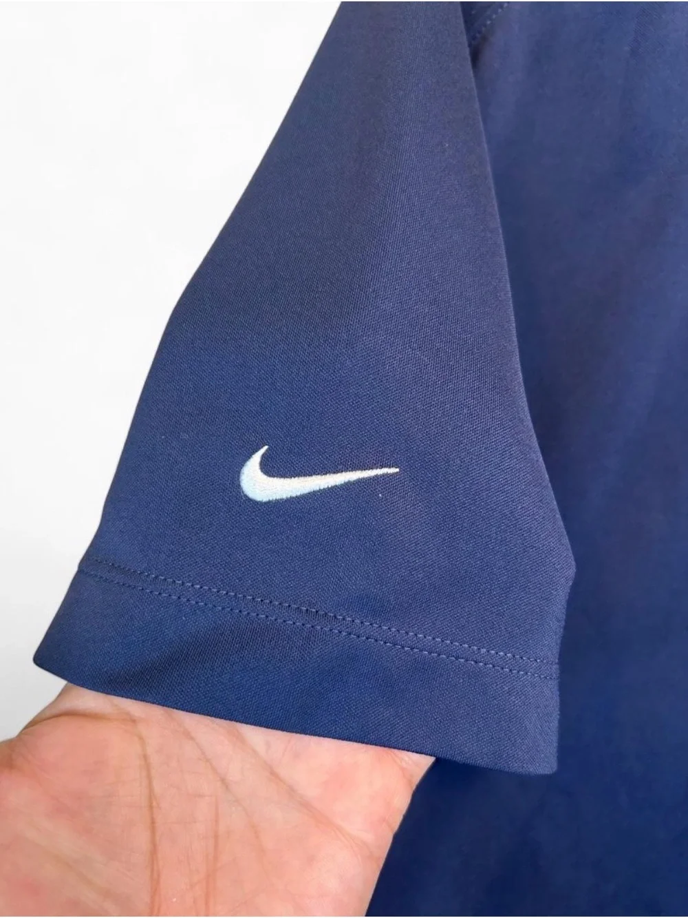 Nike Men's Navy Short-Sleeve Polo Shirt